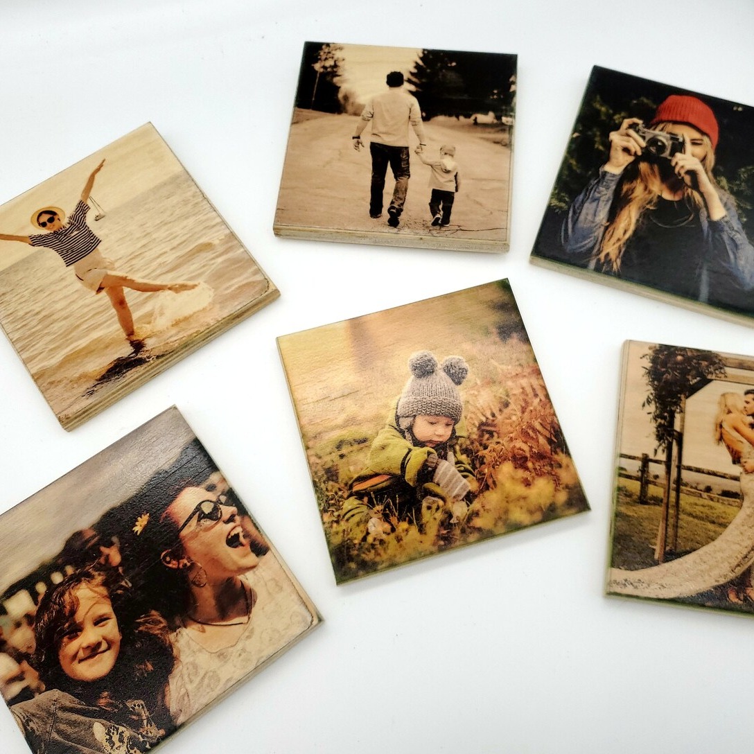 Sample specialty wood prints