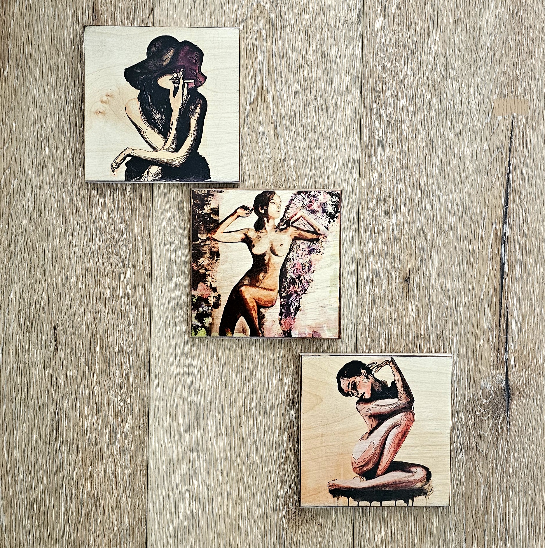 3 block set feminin energy
