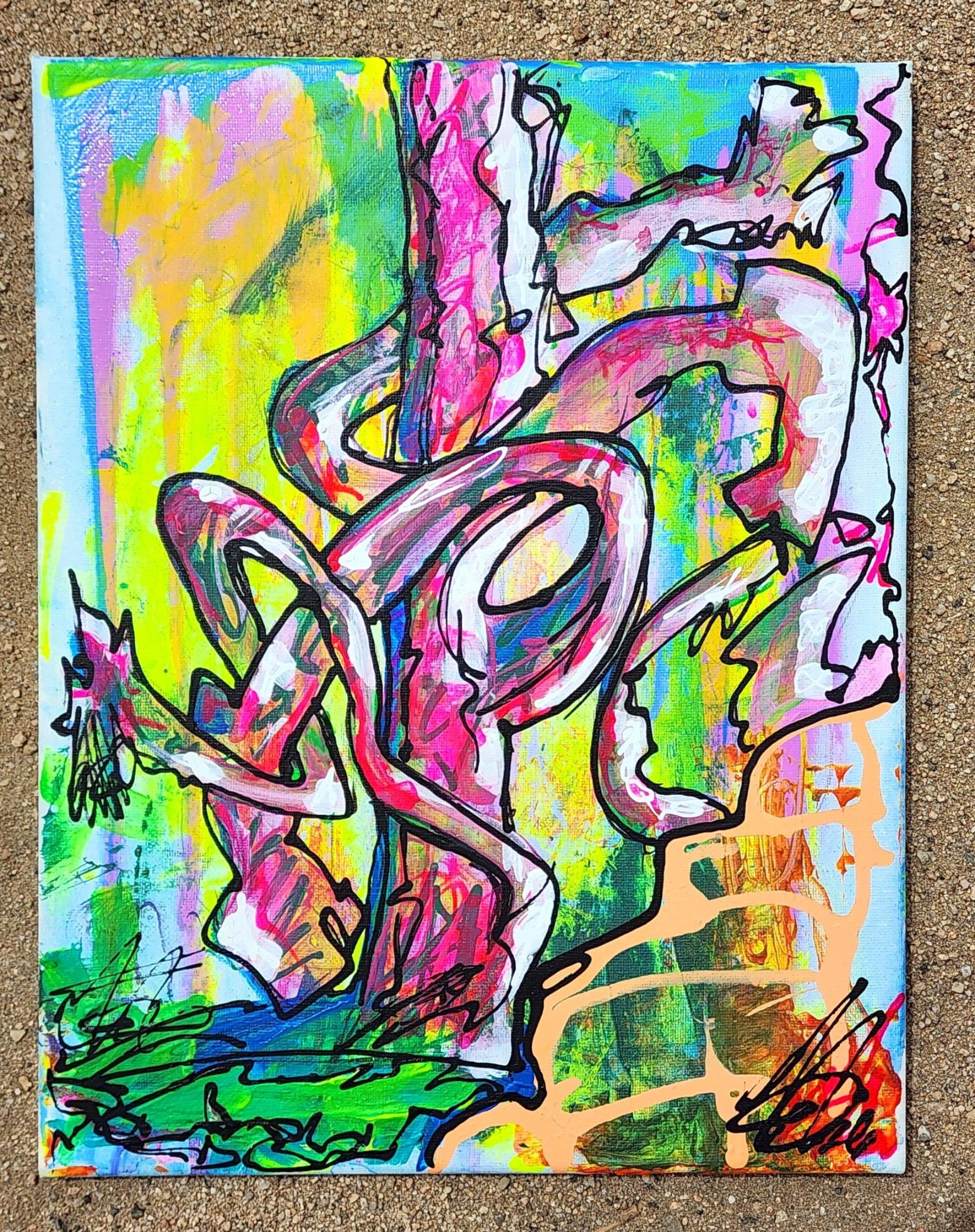 Joshua tree study #53 - with help from Griffin