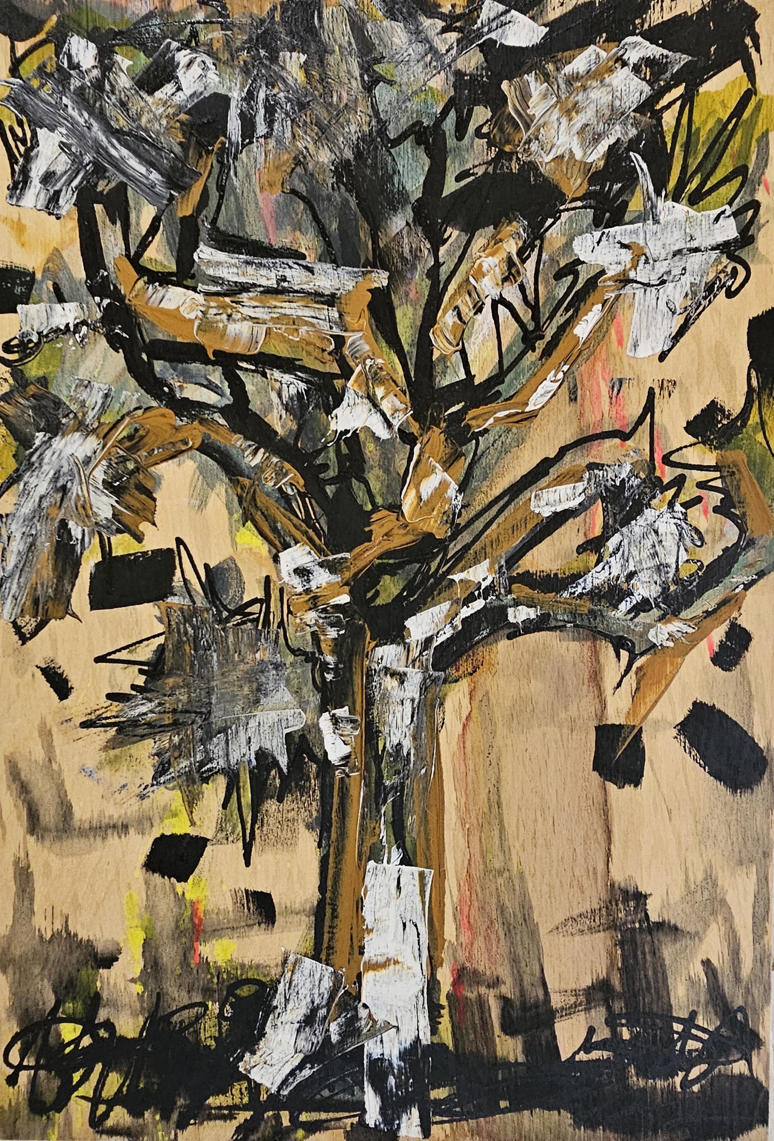 Original Joshua Tree Painting 