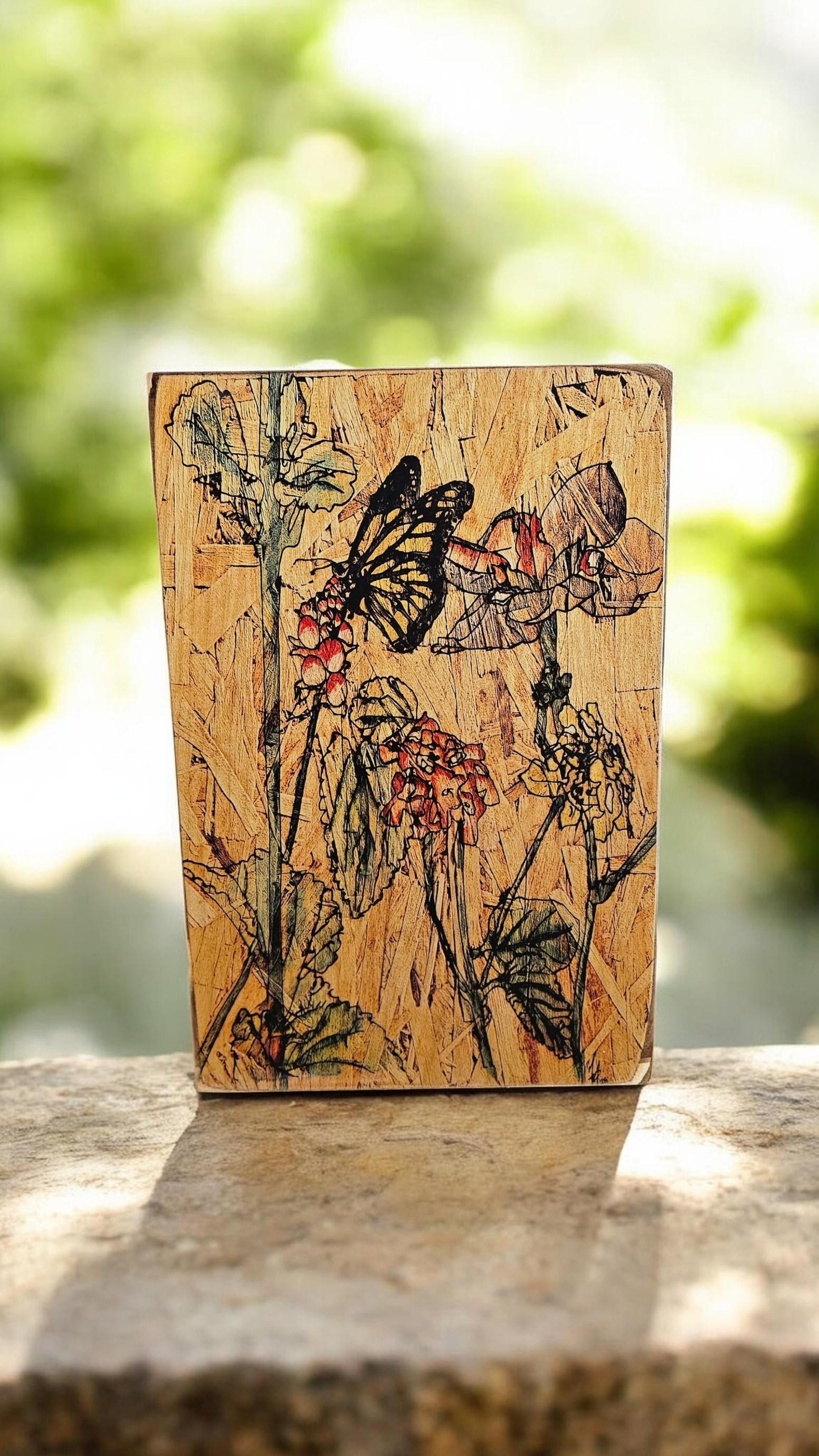 Butterfly Among Blooms